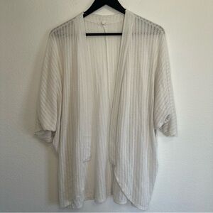 Maurice’s White Sheer Cover-Up – Women’s Size 0